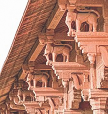 Elephant-Shaped (inspired by Hinduism) Column Brackets