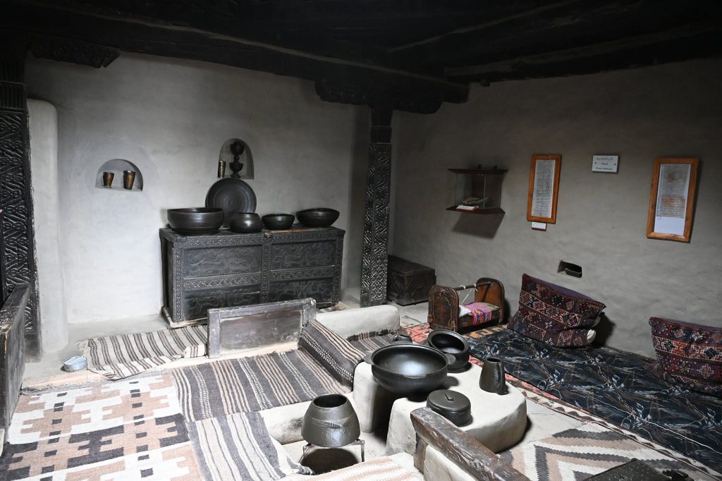 Inside view of the fort